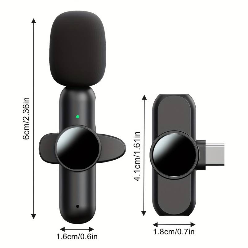 MINI MICROFONO LAVALIER (MICROFONO A CRAVATTA) PER SMARTPHONE
